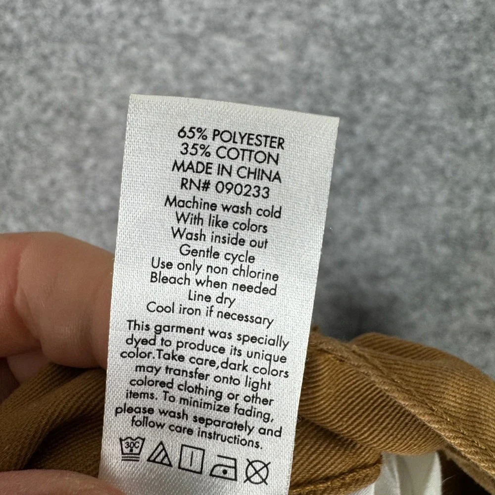 PacSun Men's Straight Pants Tan Chino Workwear‎ Style Size 28x30